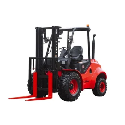 Forklift 3 Ton Rough Tír-raon